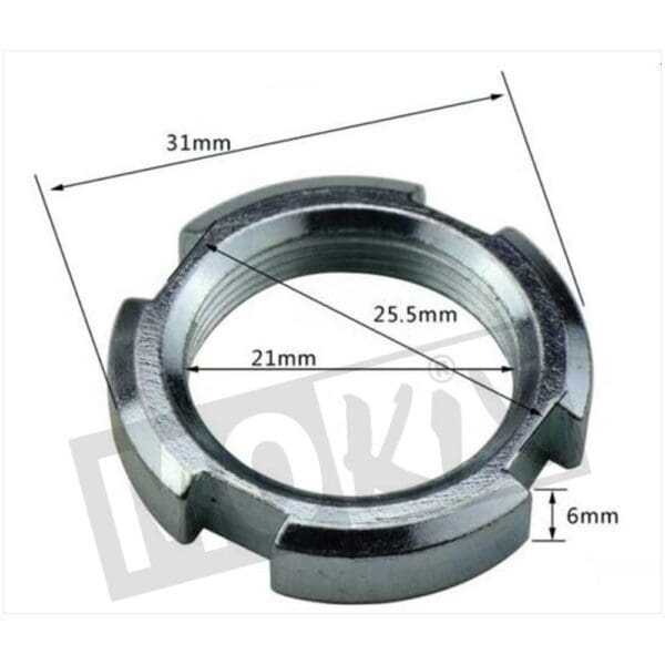 STARTER CLUTCH NUT SYM/CHI 4T GY6 125cc SM 22x1