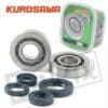 BEARING/SEALRINGSET PEUGEOT SCOOTER 6pc KUROSAWA