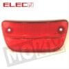 TAILLIGHT GLASS PIAGGIO NRG/NTT RED