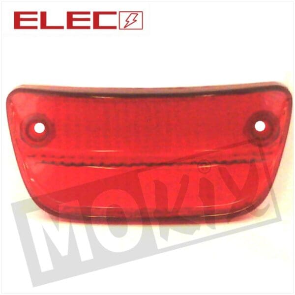 TAILLIGHT GLASS PIAGGIO NRG/NTT RED