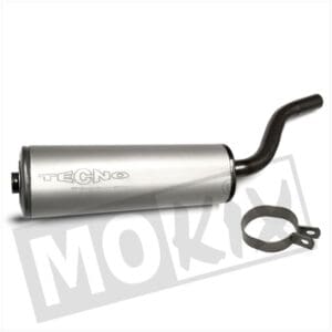 EXHAUST TUBE HONDA MTALUMINIUM  OVAL JAMARCOL