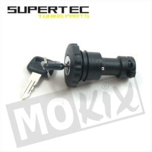 TANK CAP + LOCK PEUGEOT FOX BLACK SUPERTEC