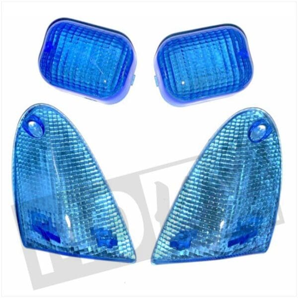 FL. GLASS APRILIA SR'00 SET   BLUE