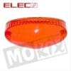 TAILLIGHT GLASS PEUGEOT LUDIX RED