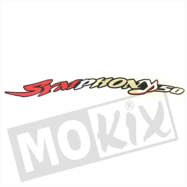 SYM SYMPHONY BODY COVER STICKER