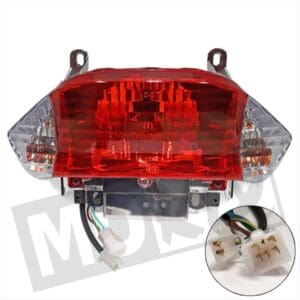 TAILLIGHT PEUGEOT V-CLIC/4T CLEAR-WINKER