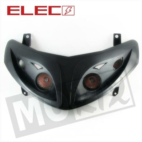 HEADLIGHT UNIT PEUGEOT SPEEDFIGHT2 H4 BLACK