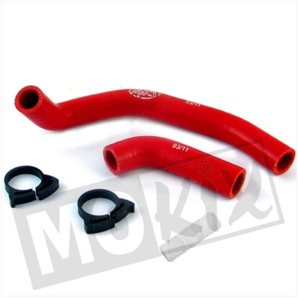 COOLER HOSE SILICONEN PEUGEOT SPEEDFIGHT 2 RED