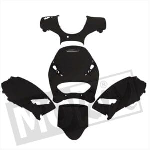 BODYWORK KIT PIAGGIO ZIP"00 FLAT BLACK