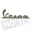 VESPA EMBLEM THICK STICKER 15 cm  ANTRACITE