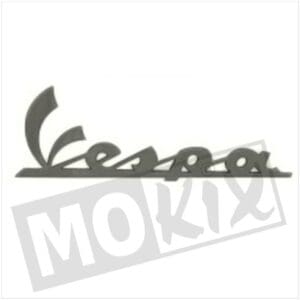 VESPA EMBLEM THICK STICKER 15 cm  ANTRACITE