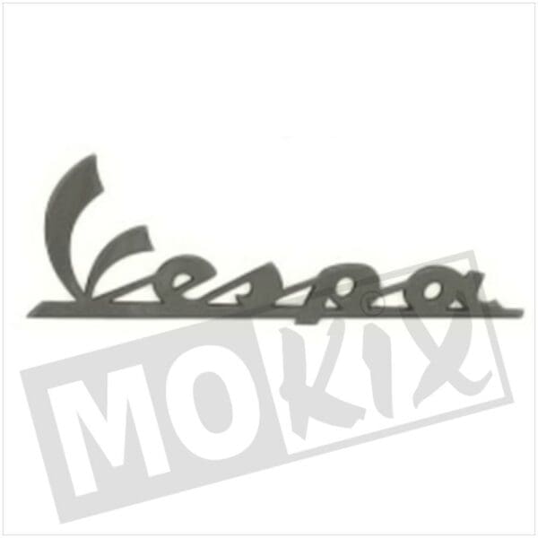 VESPA EMBLEM THICK STICKER 15 cm  ANTRACITE