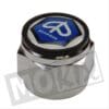 STEERING NUT VESPA CIAO/CITTA (WITH LOGO)