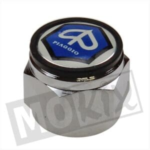 STEERING NUT VESPA CIAO/CITTA (WITH LOGO)