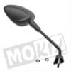 MIRROR PIA VESPA SPRINT 50-150 "14> MATT BLACK R