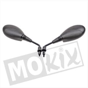 MIRROR PIAGGIO ZIP >2007 CE SET BLACK