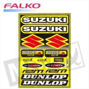 SPONSOR-KIT SUZUKI/DUNLOP 33x22