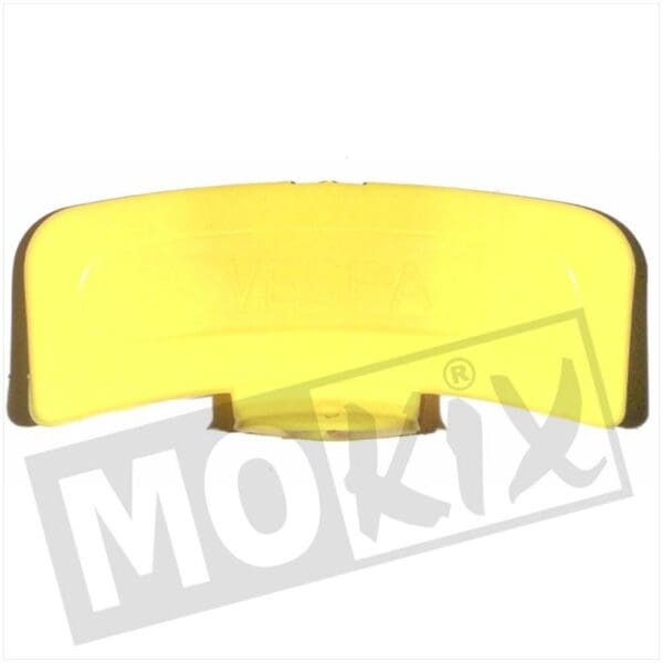 YELLOW PLATE VESPA PVC