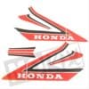 STICKER HONDA MB '87 RED/WHITE