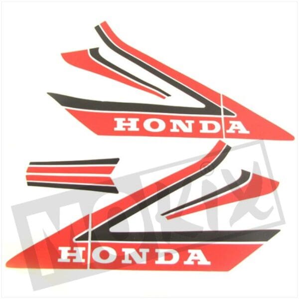 STICKER HONDA MB '87 RED/WHITE