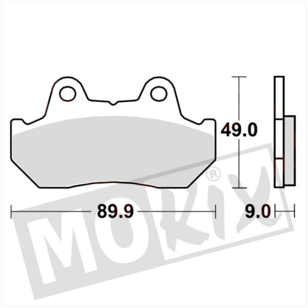 BRAKEPADS LUCAS  HONDA CBX 125/CN HELIX 250 KBA