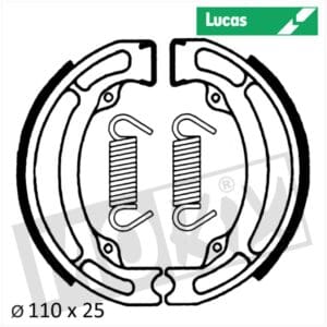 BRAKE SHOES LUCAS HYOSUNG RUSH/SUZUKI TSX