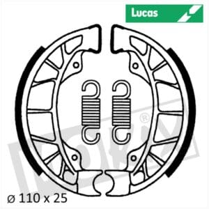 BRAKE SHOES LUCAS  PIAGGIO/GILERA