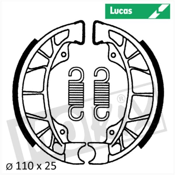 BRAKE SHOES LUCAS  PIAGGIO/GILERA