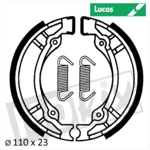 BRAKE SHOES LUCAS PGO/SUZUKI