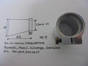 Minarelli - Inlet air conisch carb. Moped_1 - P3 - Carburetor