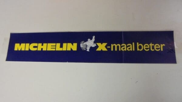 Emblem MICHELIN 75 x 15 cm