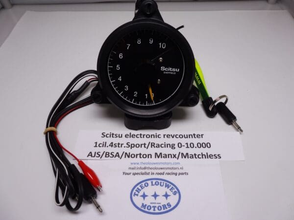 Universal - Tachometer_Scitsu_0-10.000 - Moto Guzzi/BMW/Triumph - Tachometer