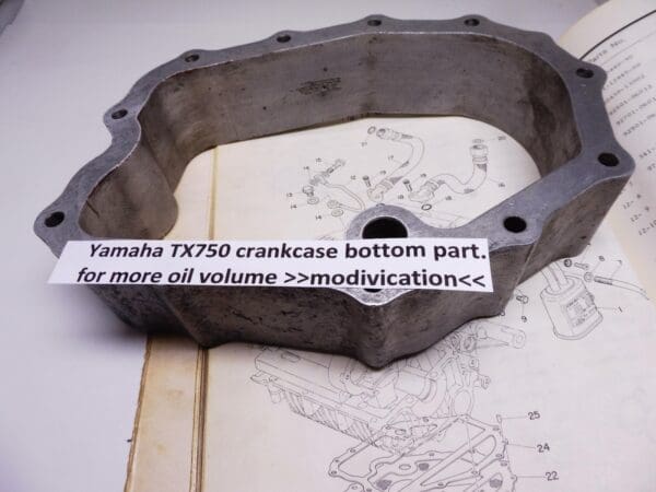 Yamaha - 341-13417-04 - TX750 - Crankcase