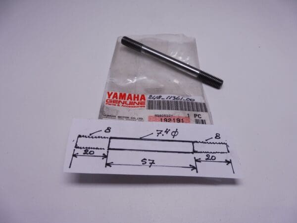 Yamaha - 248-11361-00 / 248-11361-00 - TD2/TR3/TZ250 A/B/TZ250 C/D/E/TZ250 F/G/TZ350 A/B/TZ350 C/D/E/TZ350 F/G - Cylinder