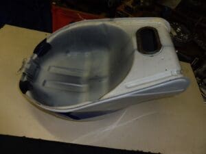 Suzuki - Fueltank GSX750R '96up Blue/White - GSX750 - Fuel Tank