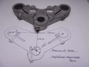 Universal - Marzocchi bracket upper(front fork) 32mm see sizes >new< - Marzocchi - Front Fork & Front Fender