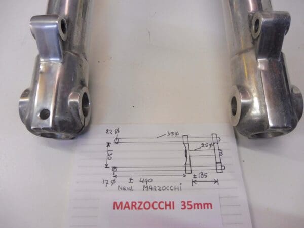 Marzocchi frontfork 35mm - Marzocchi - Front Fork new