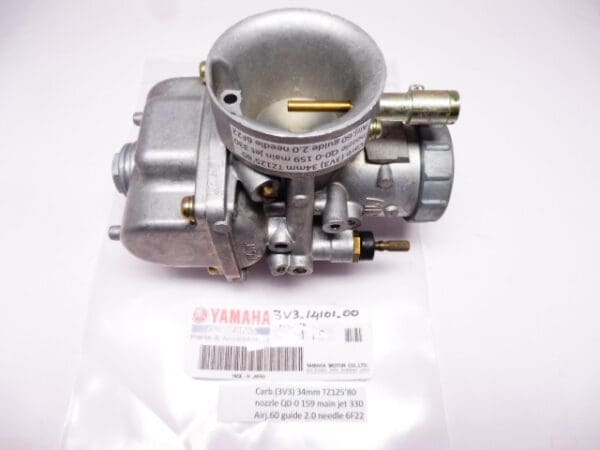 3V3-14101-00 Carburetor 34mm Yamaha TZ125G-H >new