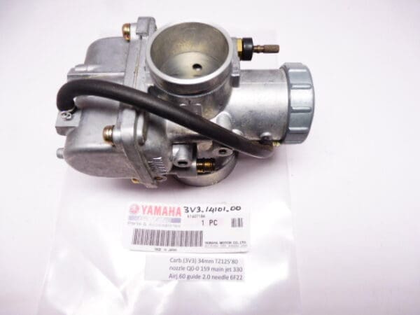 3V3-14101-00 Carburetor 34mm Yamaha TZ125G-H >new