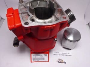 Honda - 12100-KA4-000- CR250 - Cylinder with new piston 67mm( fitt steel liner)