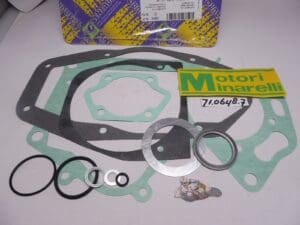 Gasket set Minarelli P6 50cc ' 75 up new - P6 - Gasket Set