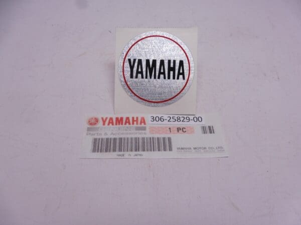 Yamaha - 306-25829-00 - RD250/RD350/RD400/TZ250-350 C/D/E  and TX750 emblem front and rear calipers new