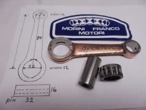 Franco Morini - 11.0015 - Morini automatic 50cc - Crankshaft see size