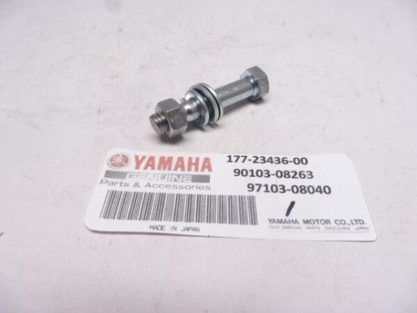 177-23436-00/90101-08263/97103-08040 Bolt ass'y top bridge frontfork TD/TR2-3 all TZ.s 1968-1980