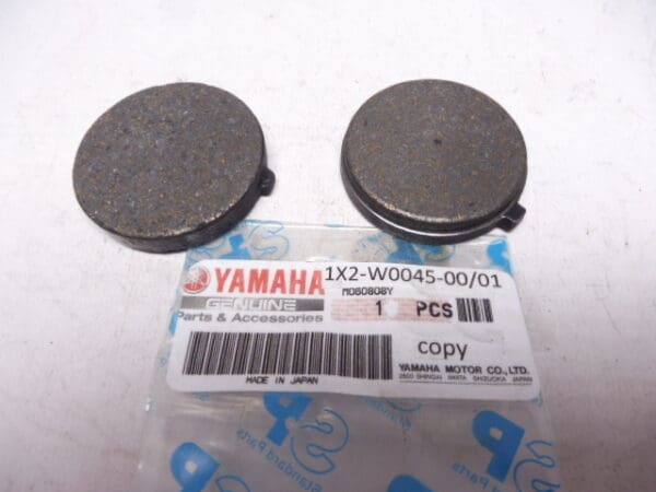 Yamaha - 1X2-W0045-01 / 1X2-W0045-00 new - TZ250-350 F/G - Brake Pads