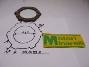 Minarelli - 35.0122.0_1 - P6 Corsa Corta/P6/P3/P4 - Clutch