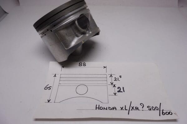 Honda - 13102-429-000_88mm pin 21mm same model piston as -Honda XL500 newor other model??