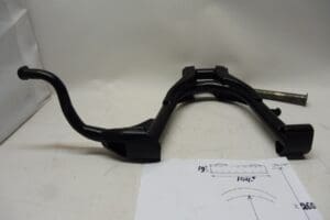 34011- 003 Stand main Kawasaki KH500/KZ750/KH750/3 or Z900-1000-1100-1300 bike  check size  Picture (3)