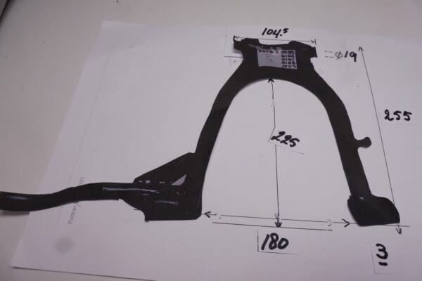 Kawasaki - 34011- 001 KH500-750/Z750/Z1000/Z900/Z1100 -1300 center stand Frame