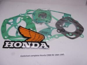 Gasket set complete Honda CR80R 1984-1985 motocross new